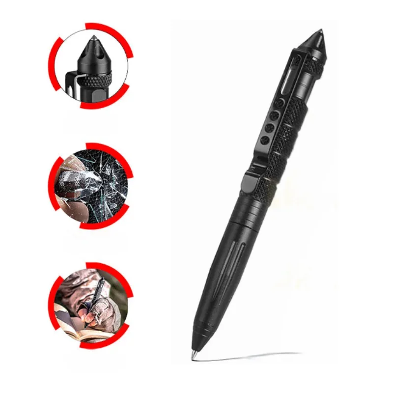 Pen Tactical Glass - 다기능 전술 펜 자기 방어 비상