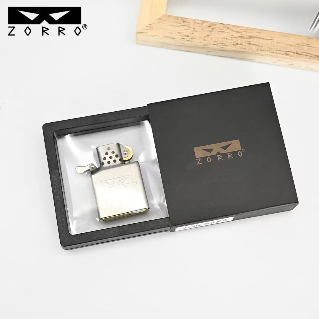 Lighter Insert Zippo - ZORRO 2026 신형 순수 티타늄 라이터