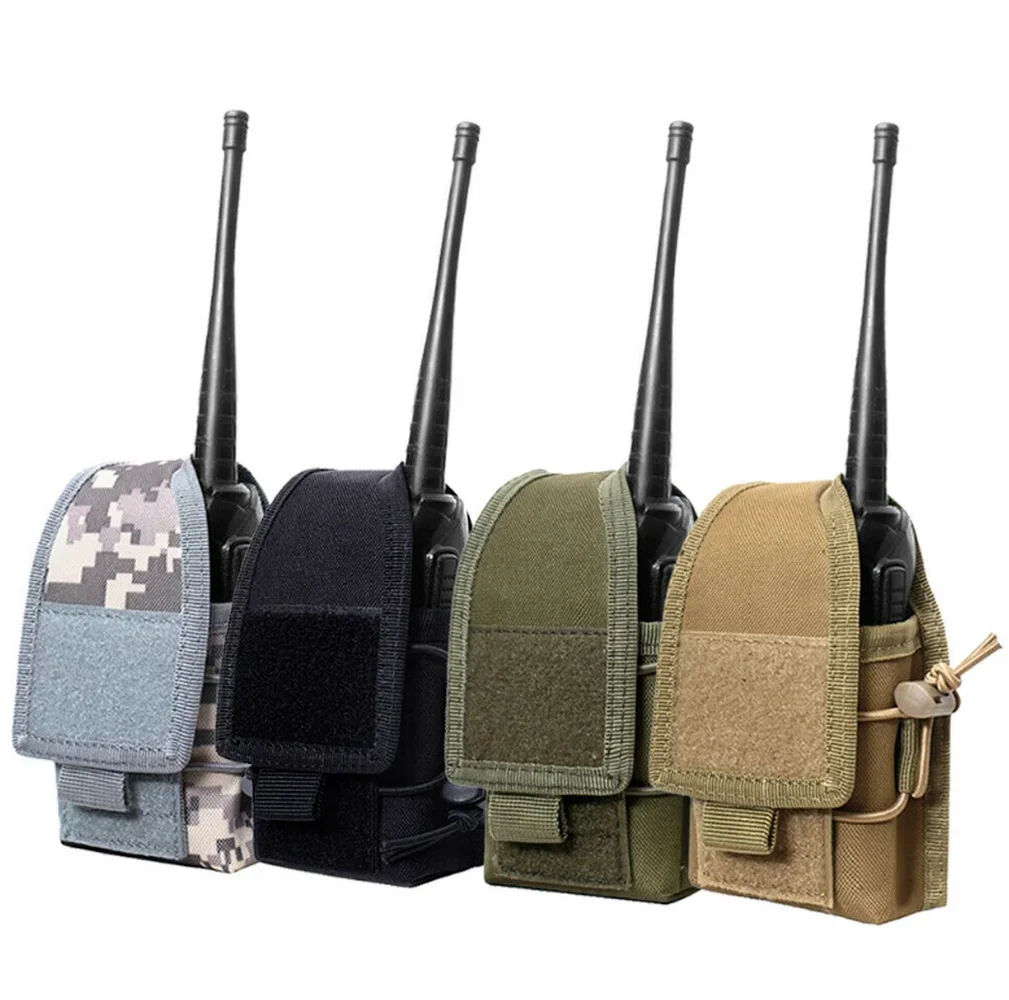 Edc Carry Holster - 전술 Molle 라디오 주머니 토키 워키
