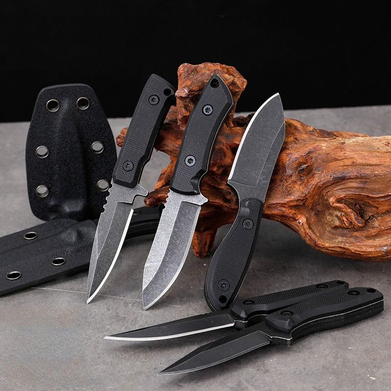 Edc Carry For Men - 5CR15 스테인레스 스틸 소형 고정 블레이드