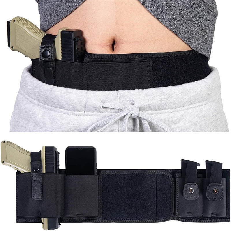 Edc Concealed Carry Holster - 벨리 밴드 건 홀스터 은닉 휴대용