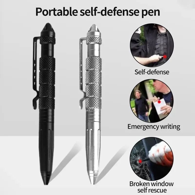 Pen Tactical Glass - 다기능 전술 펜 텅스텐 스틸 유리