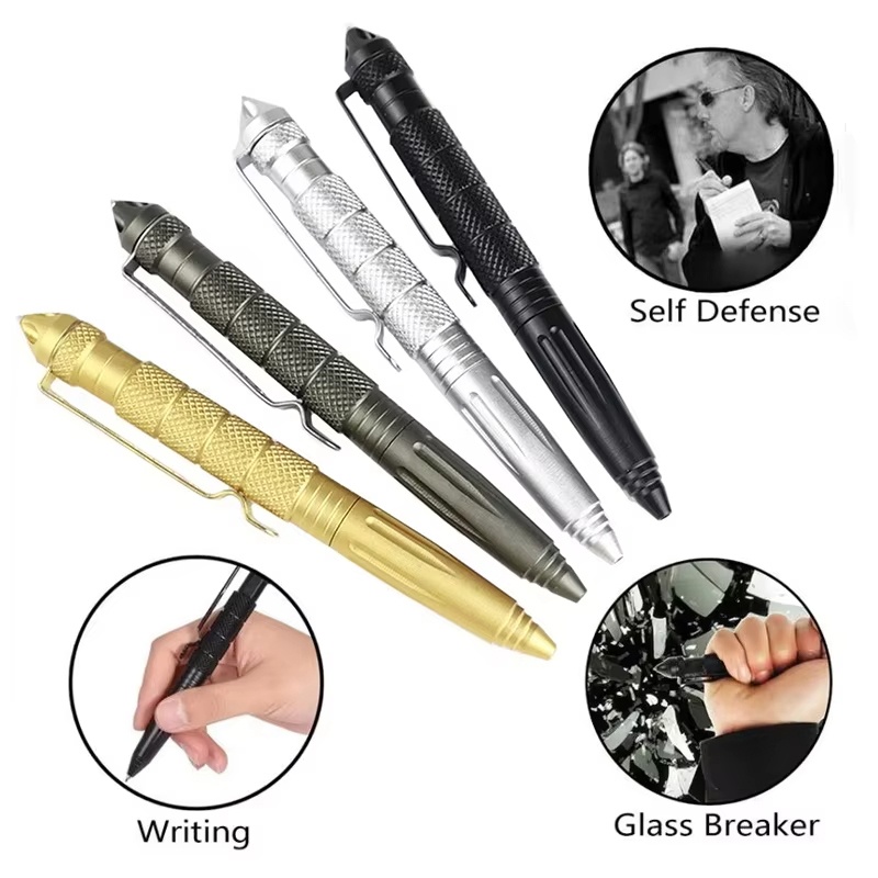 Pen Tactical Glass - 군사 전술 펜 알루미늄 합금 야외