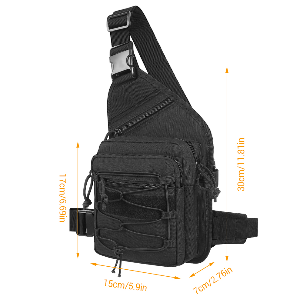 Edc Carry Backpack - 숨김 휴대용 가방 전술 크로스바디 슬링
