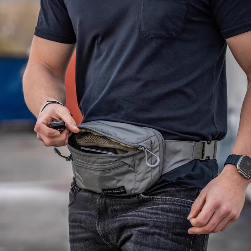 Edc Concealed Carry Fanny Pack - 남성용 벨트 백, 조절 가능한 스트랩
