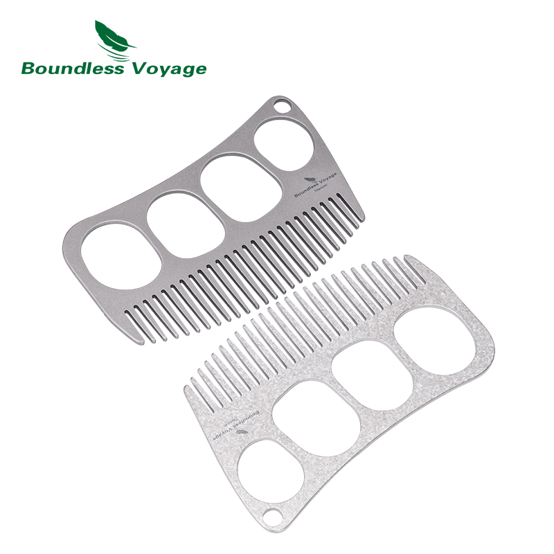 Comb Pocket Titanium - 바운드리스 보이저 티타늄 핸들리스 빗 남녀공용
