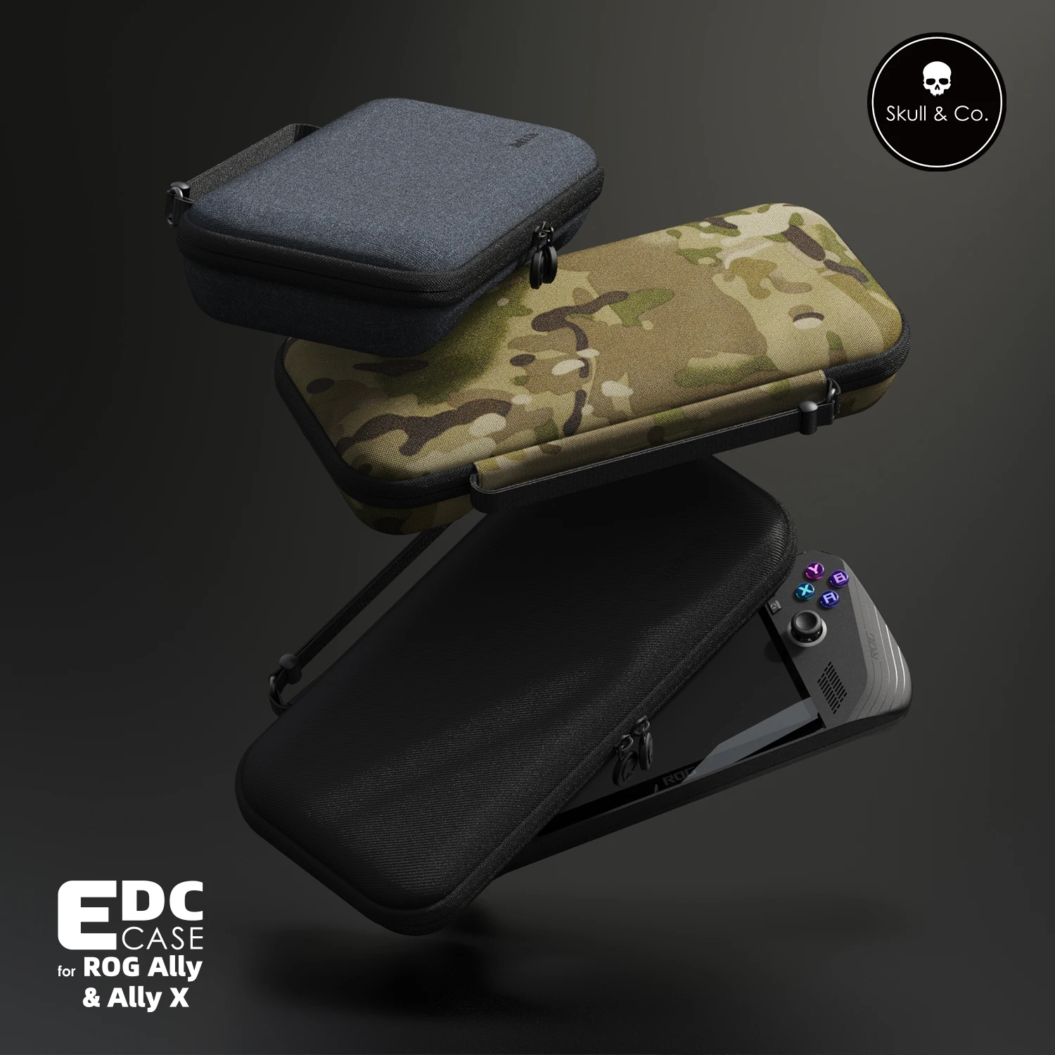 Edc Carry Co - Skull & Co. EDC 케이스 휴대용