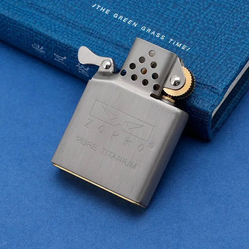 Lighter Insert Zippo - 조로 2세대 순수 티타늄 라이터 무브먼트,