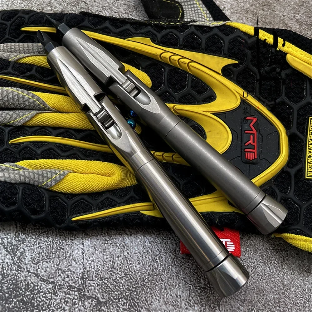 Edc Carry For Men - 티타늄 접이식 다각도 드라이버 - 가정용,