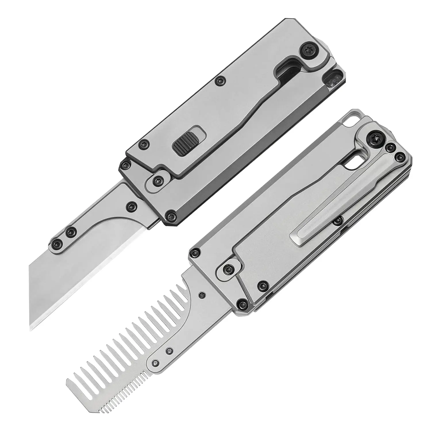 Comb Pocket Titanium - FEGVE TC347 2-in-1 티타늄 손잡이 당근