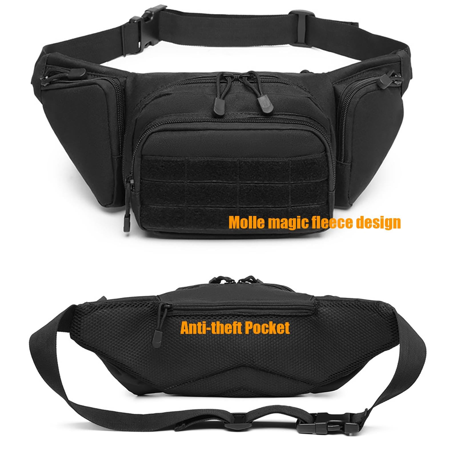 방수 전술 허리 가방 몰리 시스템 EDC 파우치가 있는 - Edc Concealed Carry Fanny Pack 리뷰 및 가격