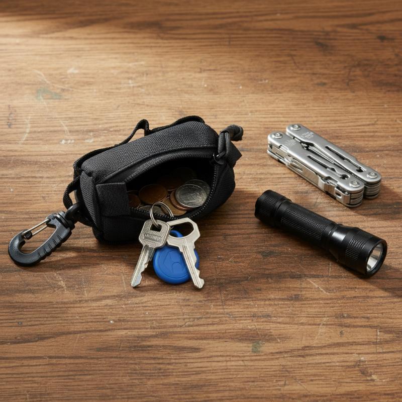 야외용 EDC 파우치, 지퍼 키 카드 홀더, 소형 도구 - Edc Carry Belt Pouch 리뷰 및 가격