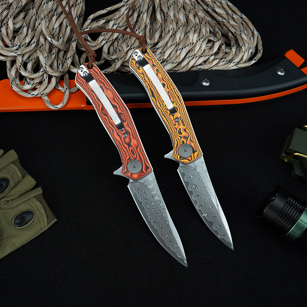 KS 4020 다마스커스 나이프 휴대용 캠핑 포켓 나이 - Edc Carry For Men 리뷰 및 가격