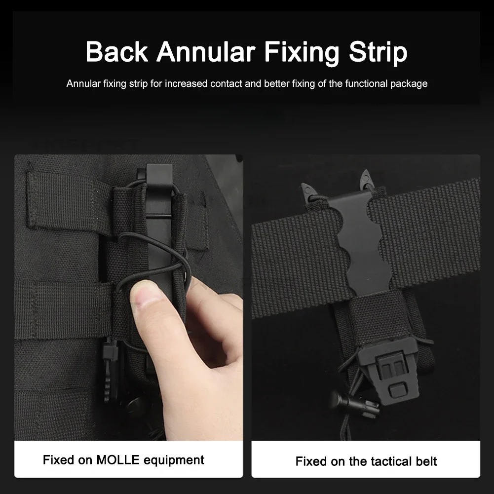 9MM 권총 단일 잡지 주머니 Molle 미니 매거진  - Edc Carry Holster 리뷰 및 가격