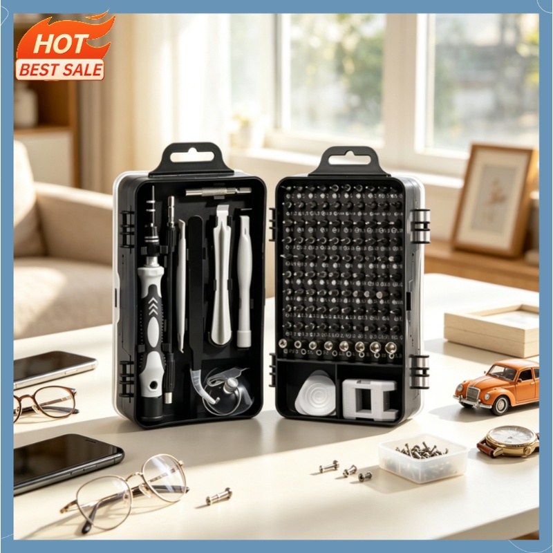 115 in 1 전문 정밀 드라이버 세트 마그네틱 톡스 - Micro Screwdriver Kit 리뷰 및 가격