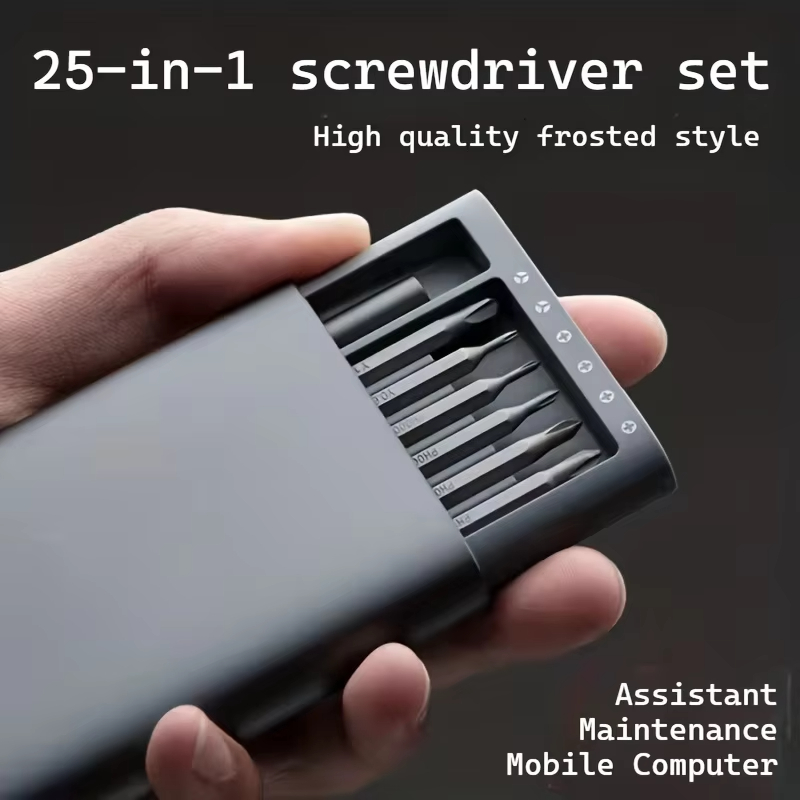 25 in 1 미니 드라이버 세트(플랫 헤드 및 십자형 - Micro Screwdriver Kit 리뷰 및 가격