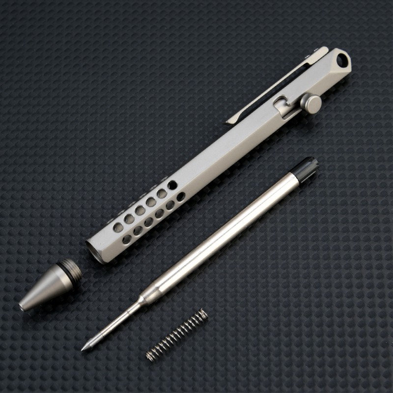 티타늄 합금 휴대용 펜 1개 육각형 전술 펜 고품질 다 - Pen Tactical Glass 리뷰 및 가격