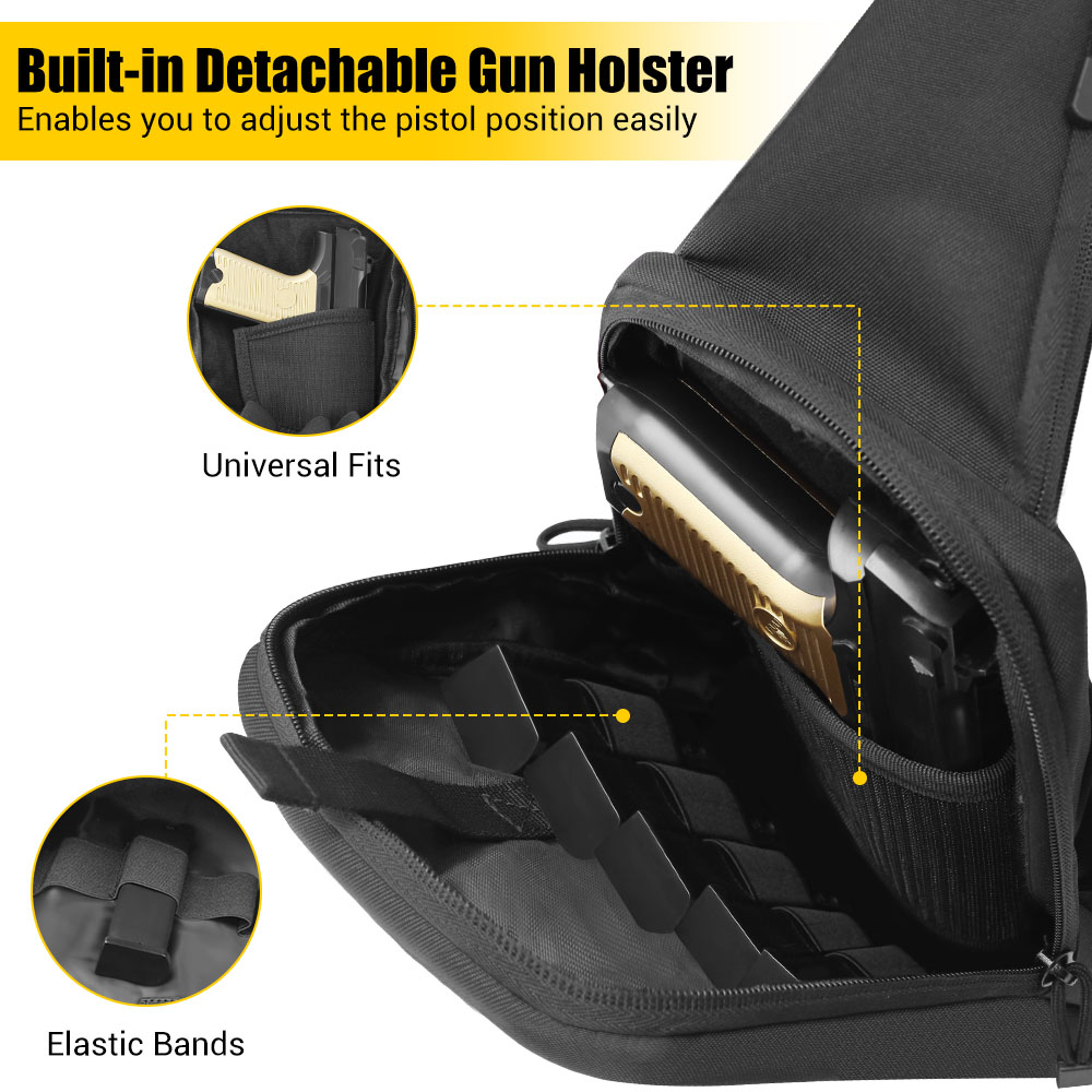 전술 권총 가방, 은닉 휴대용 권총 홀스터, 권총 보관 - Edc Concealed Carry Holster 리뷰 및 가격