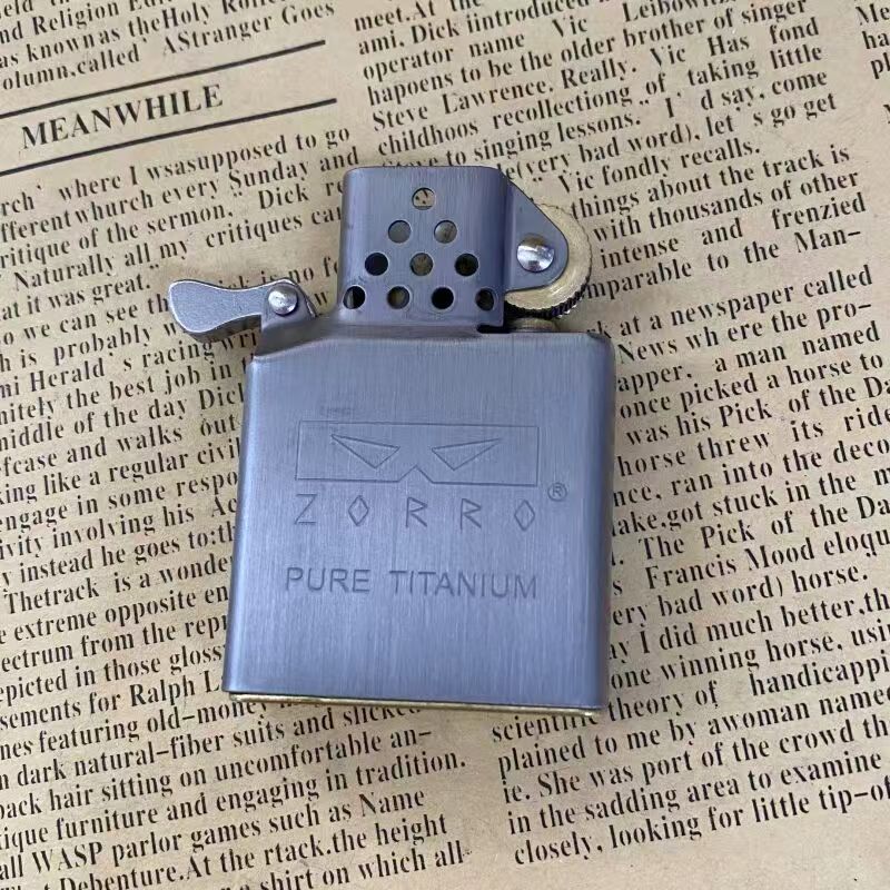 ZORRO 2026 신형 순수 티타늄 라이터 인서트,  - Lighter Insert Zippo 리뷰 및 가격