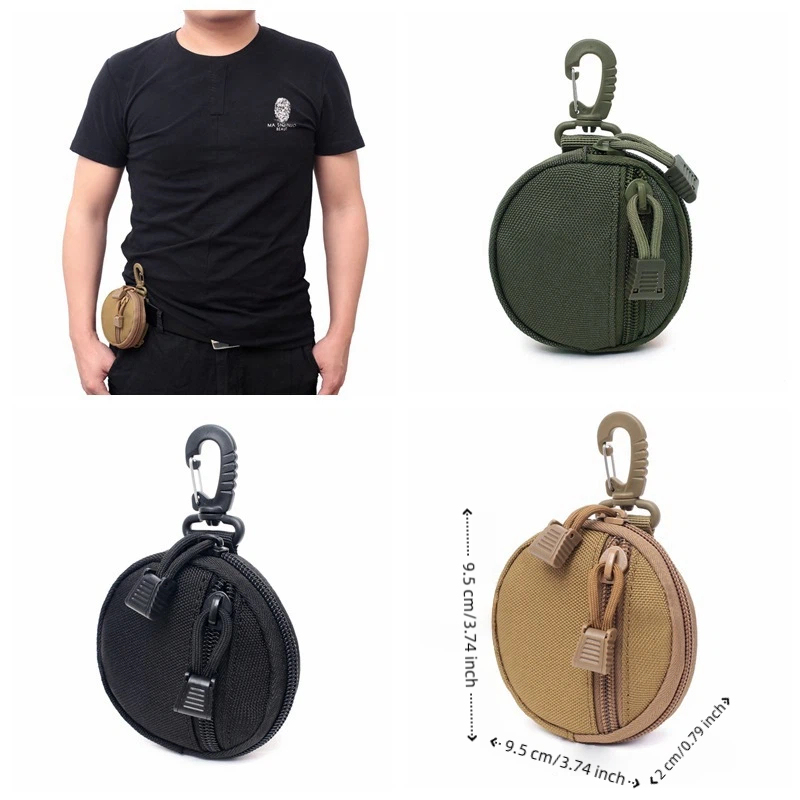 다기능 야외 허리 가방, 전술 나일론 미니 키체인 가방 - Edc Carry Belt Pouch 리뷰 및 가격