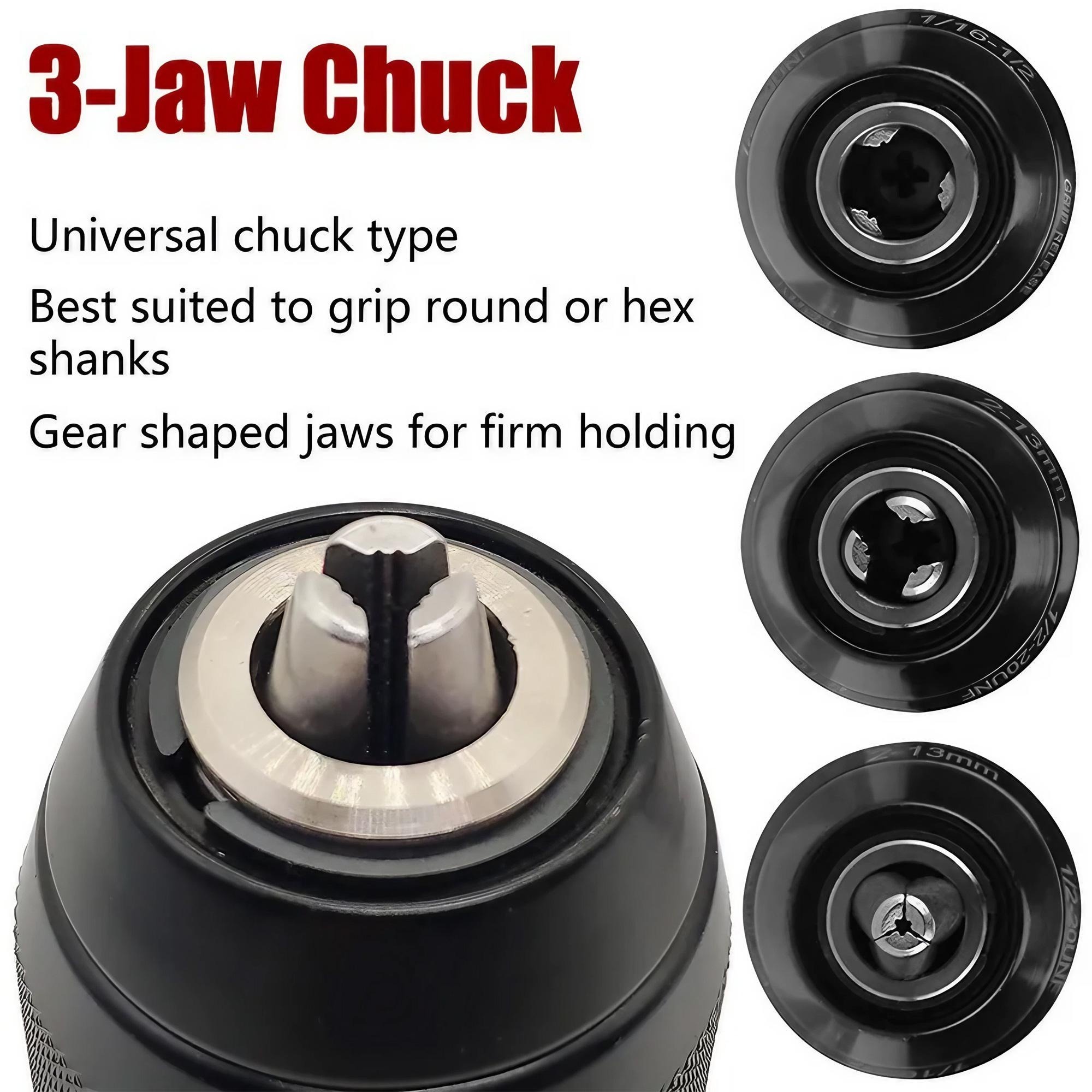 4Pcs 2-13mm 키리스 금속 드릴 척 SDS 어댑 - Micro Screwdriver Kit 리뷰 및 가격