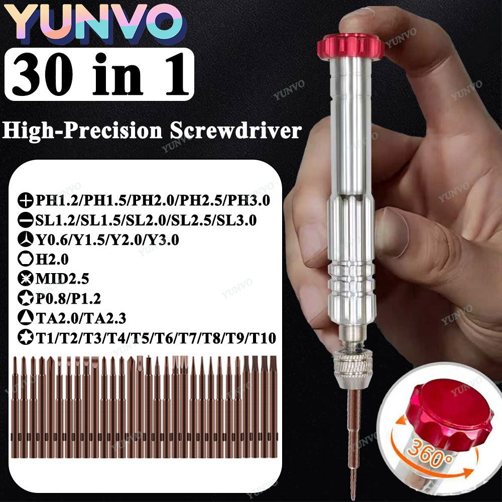 30 in 1 자기식 정밀 드라이버 세트, S2 스틸  - Micro Screwdriver Kit 리뷰 및 가격