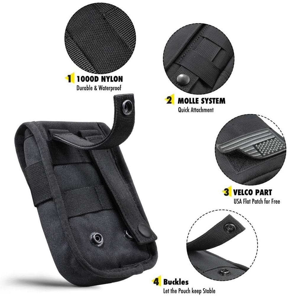 전술용 폰 파우치 몰리, 스마트폰 홀스터 가방 EDC  - Edc Carry Belt 리뷰 및 가격