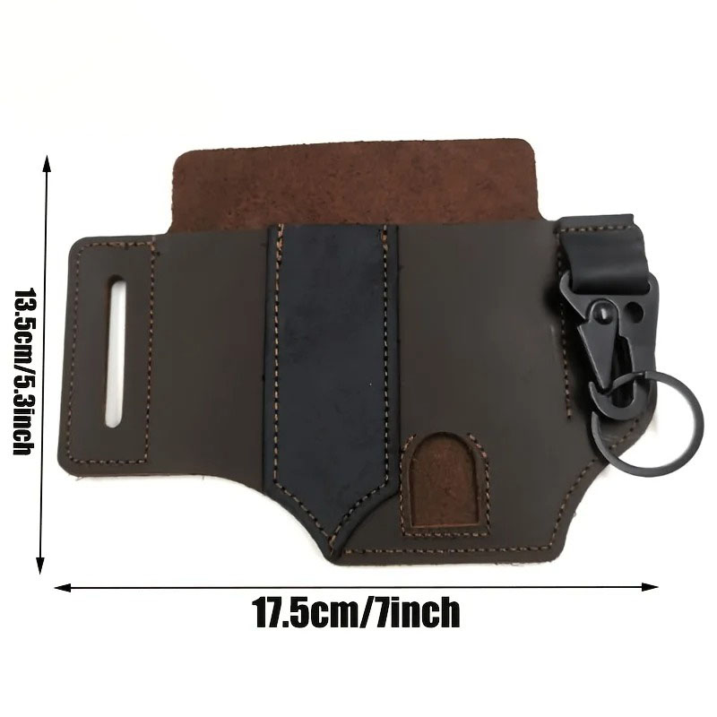 PU 가죽 EDC 벨트 멀티툴 쉘, 펜 홀더, 손전등  - Edc Carry For Men 리뷰 및 가격