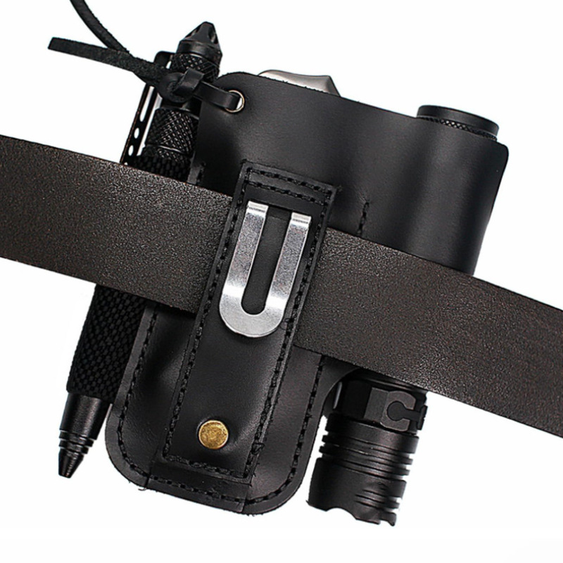 EDC 가죽 손전등 도구 홀스터 다기능 야외 전술 벨트 - Edc Carry Belt 리뷰 및 가격