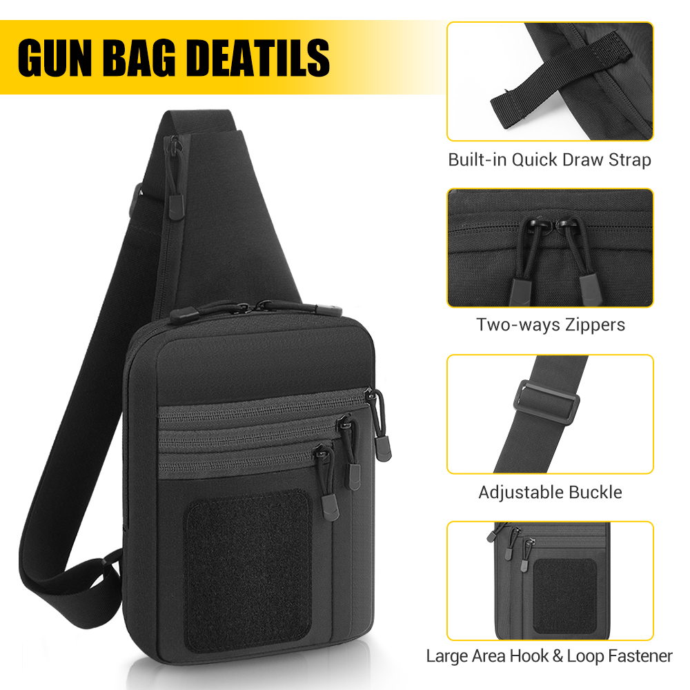 전술 권총 가방 은닉 휴대용 권총 홀스터 핸드건 보관  - Edc Concealed Carry Holster 리뷰 및 가격