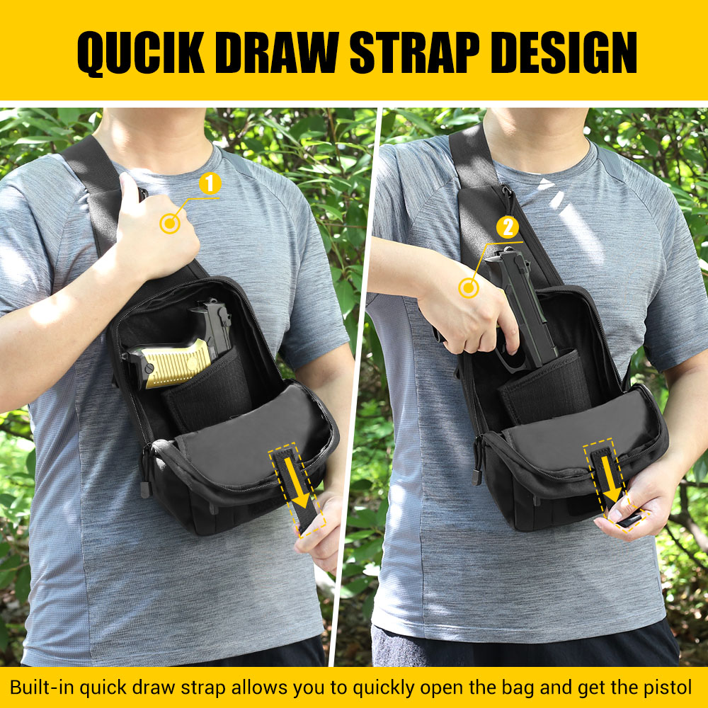 전술 권총 가방 은닉 휴대용 권총 홀스터 핸드건 보관  - Edc Concealed Carry Holster 리뷰 및 가격
