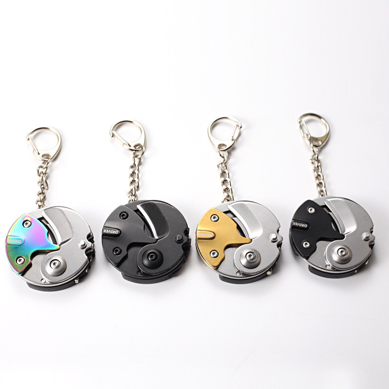 다기능 동전 칼 키 체인, 휴대용 어라운드, 야외 ED - Edc Carry Gun 리뷰 및 가격