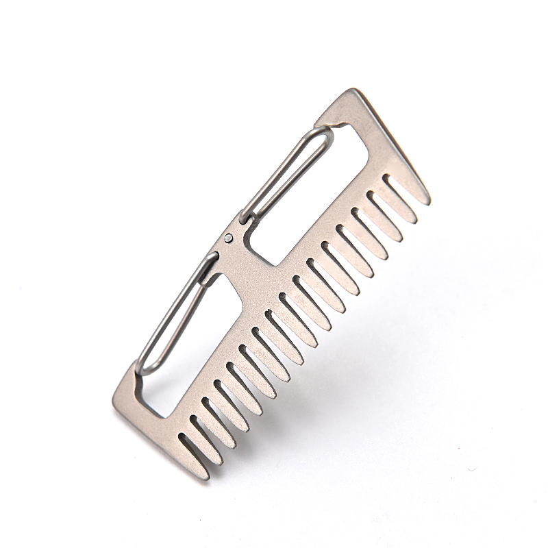 티타늄 합금 빗 EDC 멀티 도구 휴대용 Carabin - Comb Pocket Titanium 리뷰 및 가격