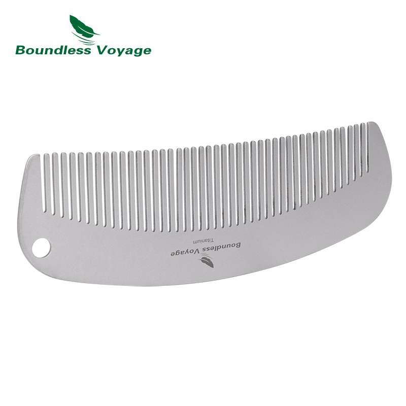 무한한 여행 티타늄 빗 헤어뱅 수염 빗 일상 야외 활동 - Comb Pocket Titanium 리뷰 및 가격
