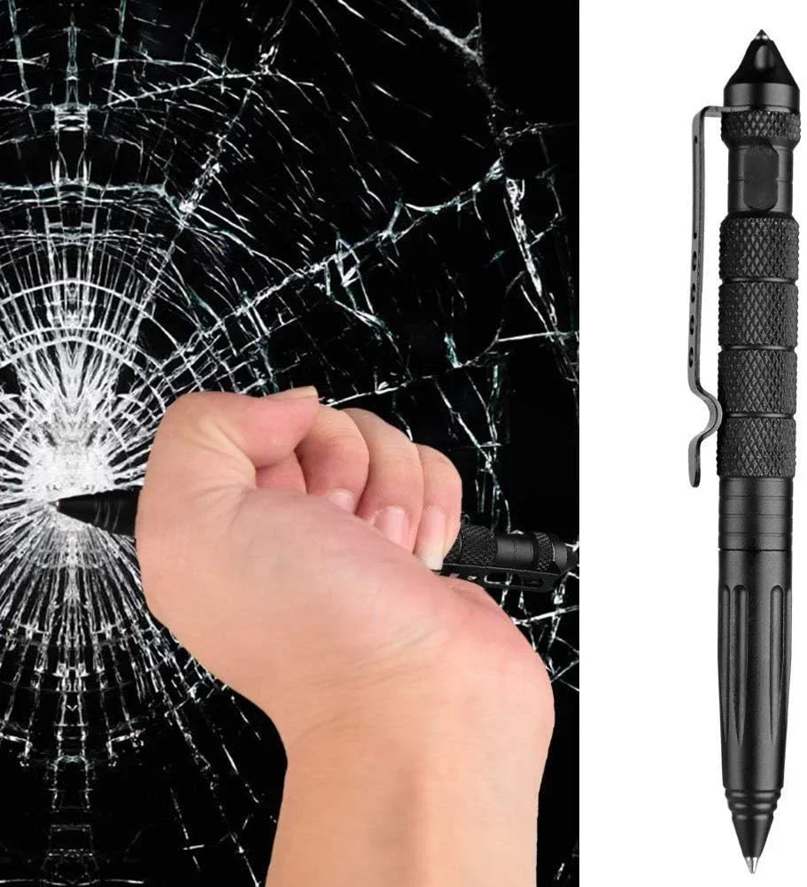 다기능 전술 펜 자기 방어 미끄럼 방지 비상 생존 도구 - Pen Tactical Glass 리뷰 및 가격