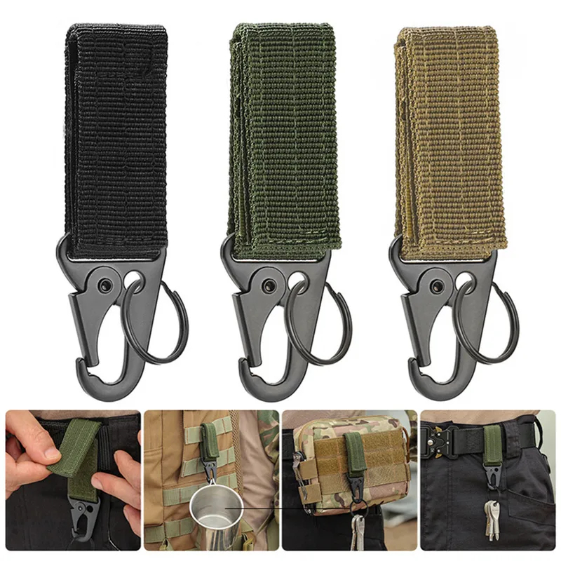 1-4Pcs 전술 카라비너 ​​야외 EDC 키체인 나일 - Edc Carry Belt 리뷰 및 가격
