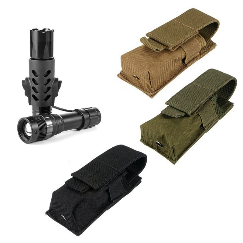 전술용 몰리 플래시라이트 파우치 토치 홀더 탄창 싱글  - Edc Carry Belt Pouch 리뷰 및 가격
