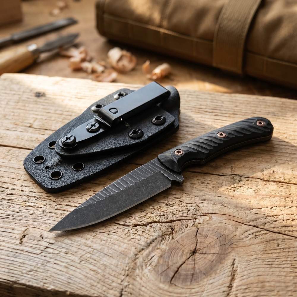 풀탱 부시크래프트 나이프 D2 블레이드 미끄럼 방지 G - Edc Fixed Blade Deep Carry 리뷰 및 가격
