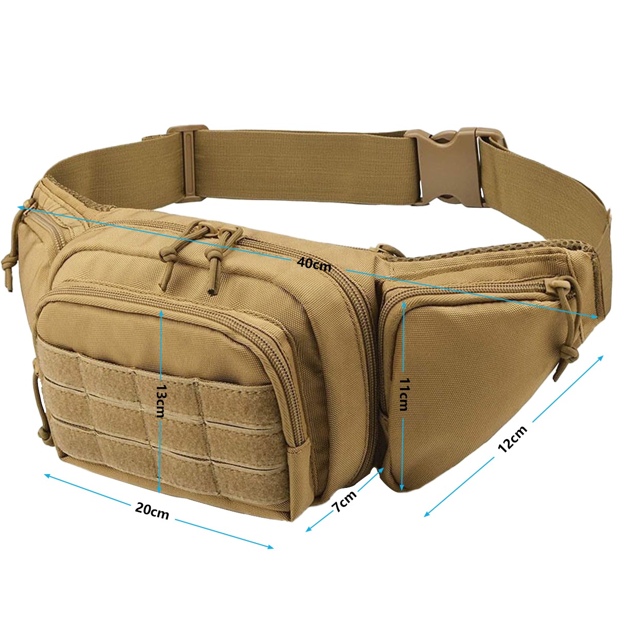 MOLLE 전술 숨김 휴대용 패니 팩 권총 홀스터 ED - Edc Concealed Carry Fanny Pack 리뷰 및 가격