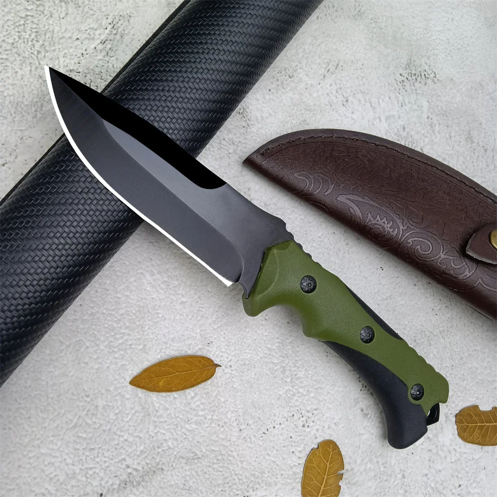 고품질 ABS 고정날 나이프 440 스틸 블랙 블레이드 - Edc Fixed Blade Deep Carry 리뷰 및 가격