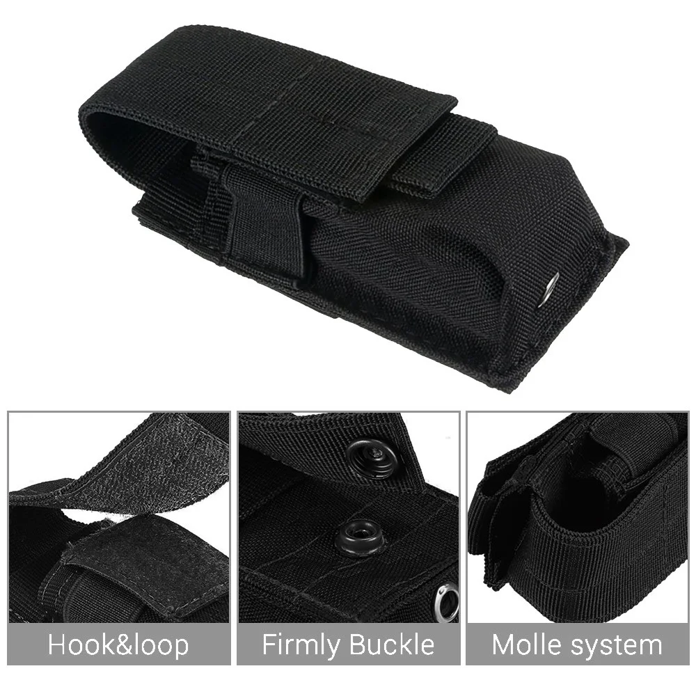 Molle 전술 M5 손전등 주머니 9MM 단일 잡지  - Edc Carry Holster 리뷰 및 가격