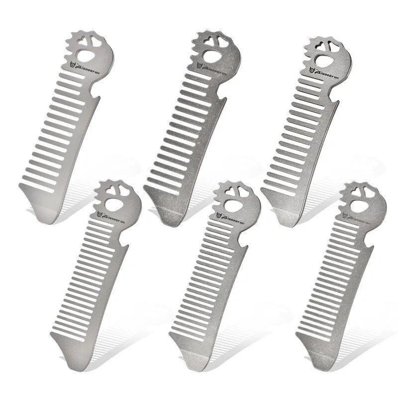 FEGVE 티타늄 합금 빗 병따개 기능 포함 정전기 방 - Comb Pocket Titanium 리뷰 및 가격