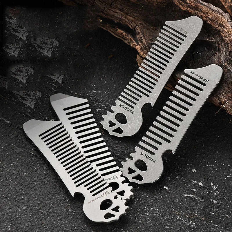 FEGVE 티타늄 합금 빗 병따개 기능 포함 정전기 방 - Comb Pocket Titanium 리뷰 및 가격