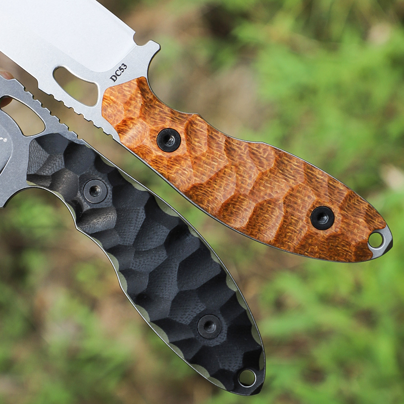 EDC 아웃도어 나이프, DC53 스틸 소재의 소형 고 - Edc Fixed Blade Deep Carry 리뷰 및 가격