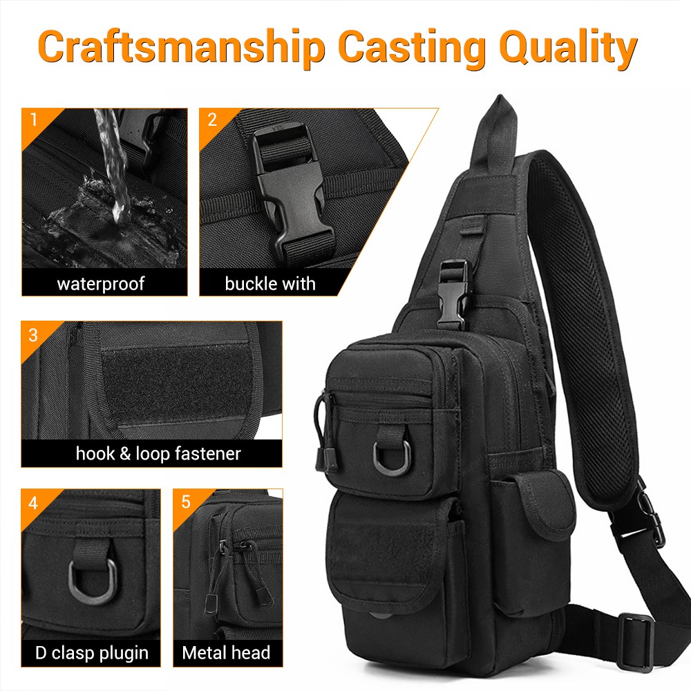 전술 권총 가방, 은닉 휴대용 총기 가방, 크로스바디  - Edc Concealed Carry Holster 리뷰 및 가격