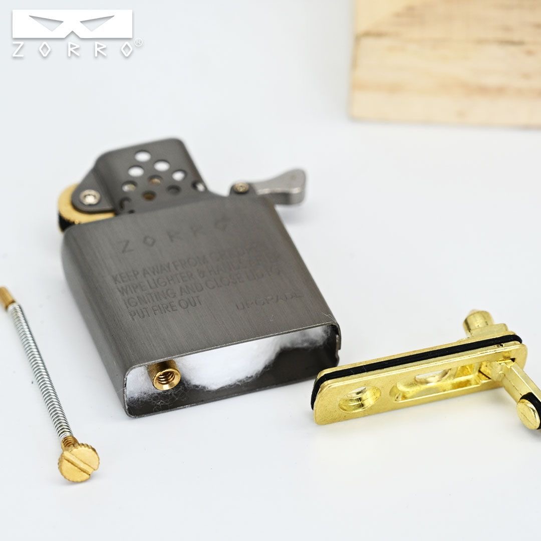 Zorro 티타늄 인서트 방풍 유체 라이터 오일 탱크  - Lighter Insert Zippo 리뷰 및 가격
