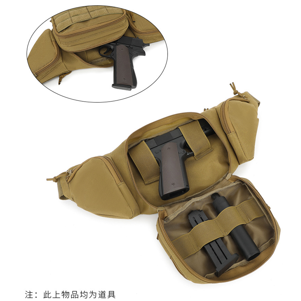 전술용 패니 팩 가방, 레이저 커팅 MOLLE 패널이  - Edc Concealed Carry Fanny Pack 리뷰 및 가격