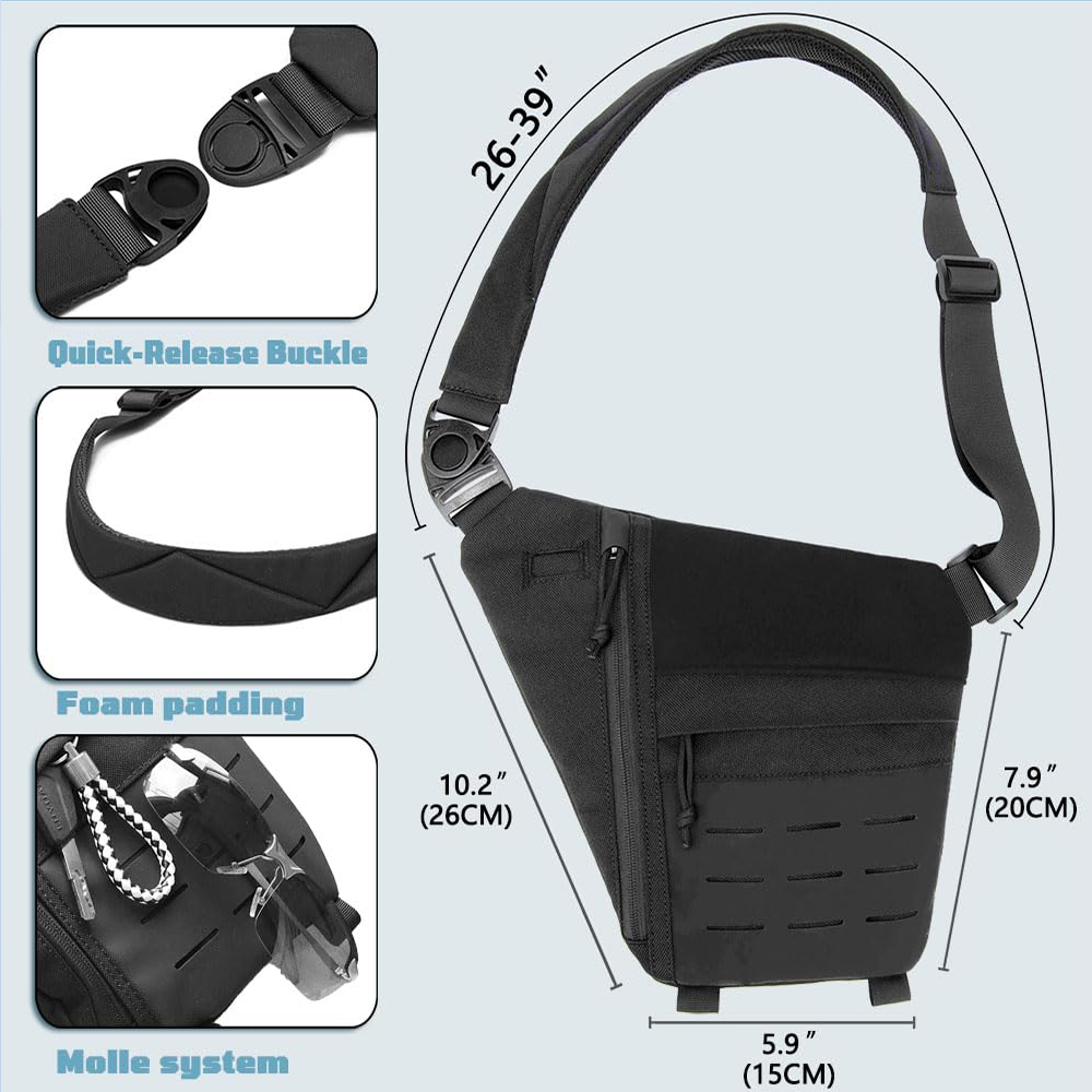전술 가방 은닉 총기 가방 EDC 휴대용 파우치 다기능 - Edc Carry Backpack 리뷰 및 가격