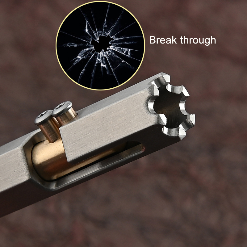 휴대용 육각 전술 펜, 고품질 스테인레스 스틸, 다기능 - Pen Tactical Glass 리뷰 및 가격